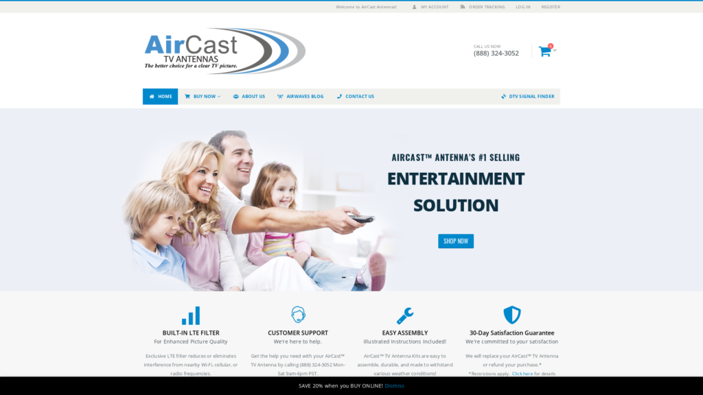 AirCast TV Antennas